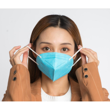 ochronna Wisząca maska ​​medyczna na twarz w kolorze niebieskim
